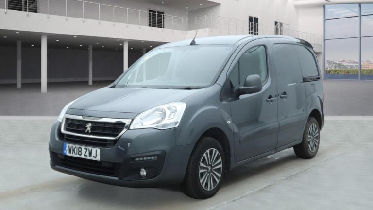 2018 Peugeot Partner 850 SE 1.6 BlueHDi Van AUTOIMATIC - ETG - NO VAT - 7 SERVICES PANEL VAN Dies...