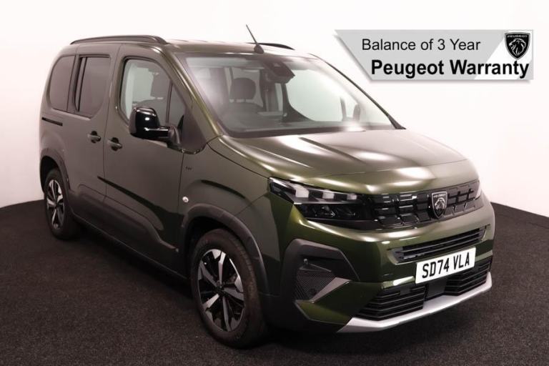 2024(74) Peugeot Rifter 1.5 HDi 130 GT 3 Seat Auto Wheelchair Accessible ~ Winch
