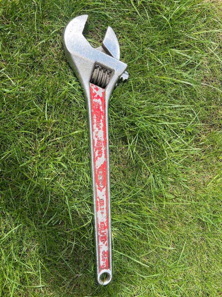 Large Adjustable Spanner/Wrench – Fair Condition