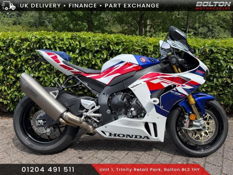 Honda CBR-1000RR SP 30th Anniversary Motorcycle White