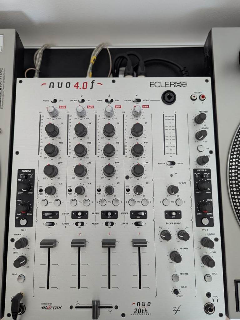 ECLER NUO 4.0F 4 channel mixer