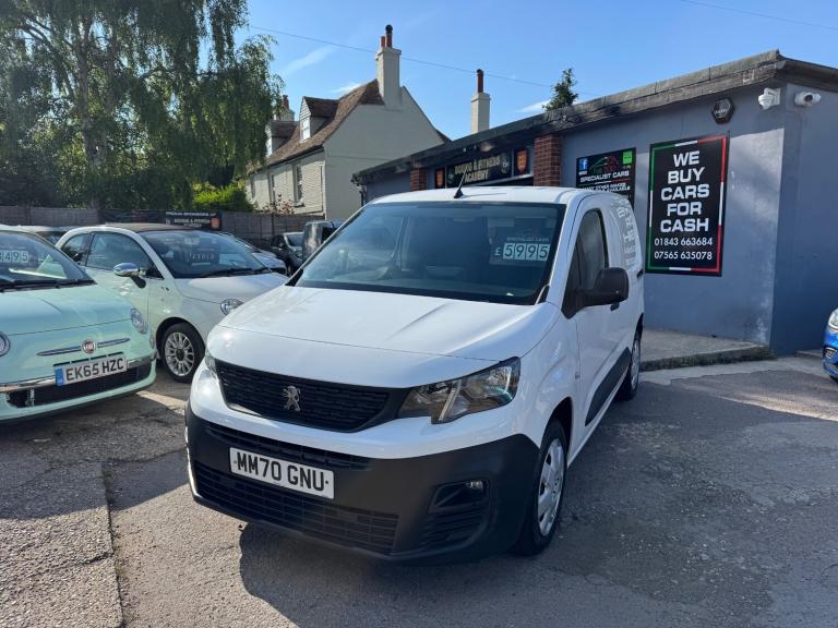 2021 Peugeot Partner 1000 1.5 BlueHDi 100 Professional Van PANEL VAN Diesel Manual