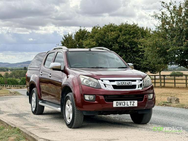 2013 Isuzu D-Max 2.5 TD Utah Vision Pickup 4dr Diesel Manual 4x4 (194 g/km, 161 bhp) Pickup Diese...