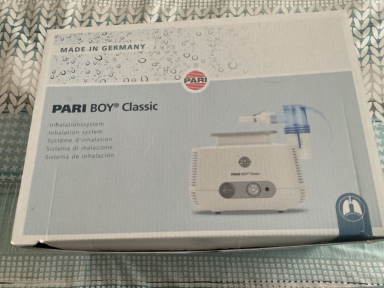 Pari Boy inhalation system, nebulisor and  Mask