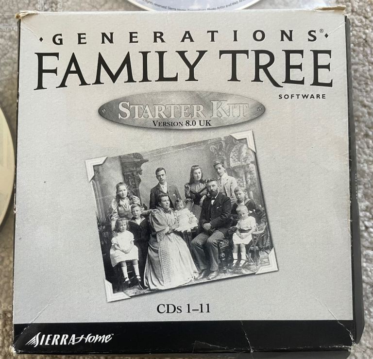 Generations Family Tree software v8.0