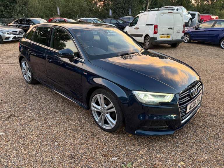 2018 Audi A3 2.0 TDI S line Sportback Euro 6 (s/s) 5dr HATCHBACK Diesel Manual