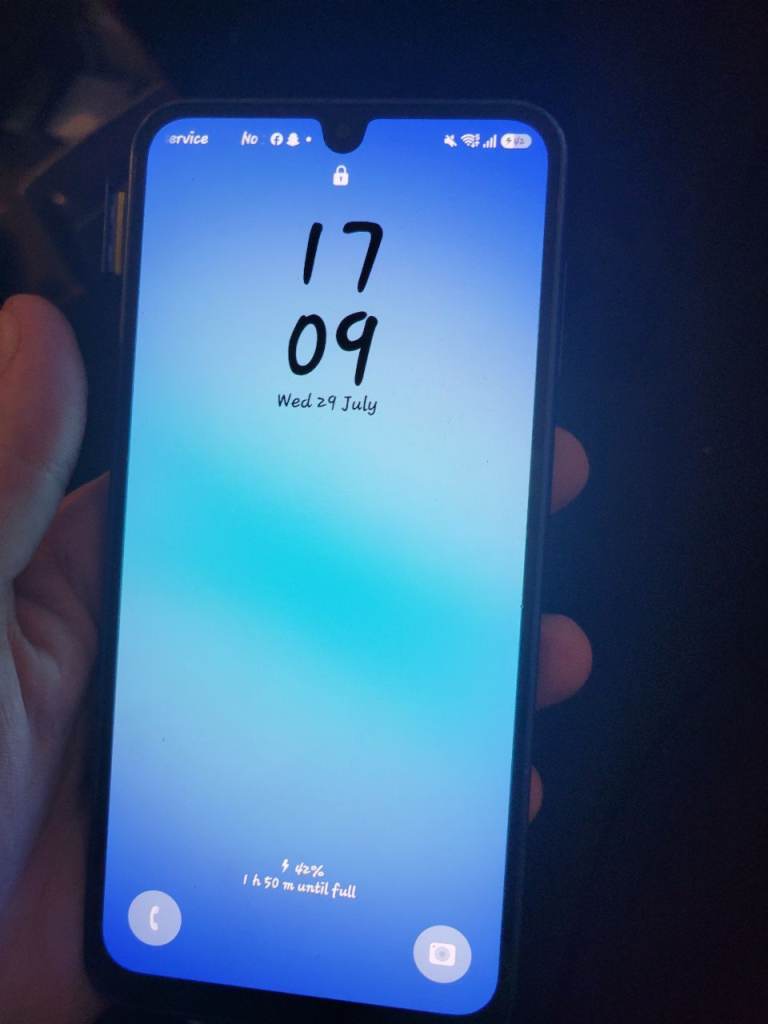 Samsung Galaxy A17 5G – Blue, Good Condition