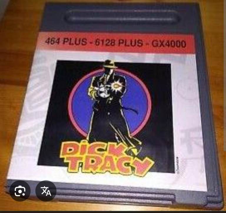 Dick tracy Amstrad gx 4000
