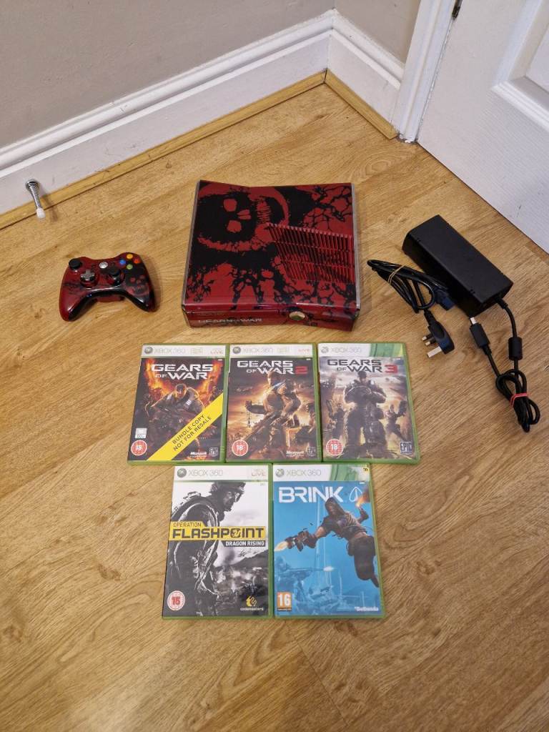 Xbox 360s 250GB Gears of War Special Edition Console Can Deliver