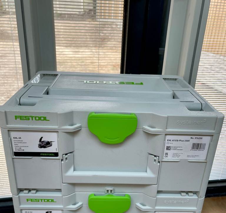  Festool 576250 EHL 65 EQ-Plus One Handed Planer 240v