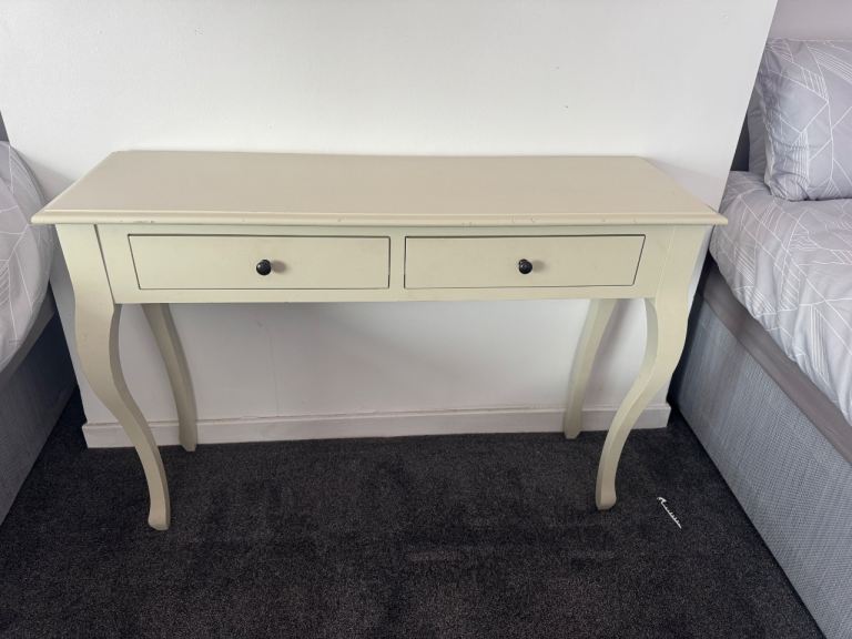 Beautiful Laura Ashley console table with two drawers