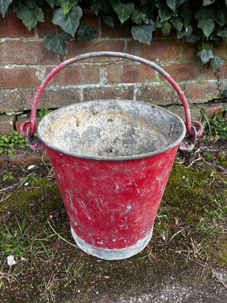 Galvanised Fire Bucket 