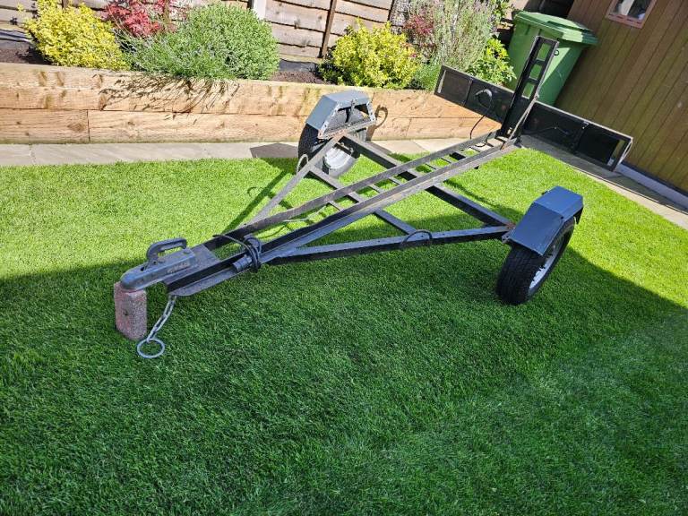 Motorbike moto x single bike trailer