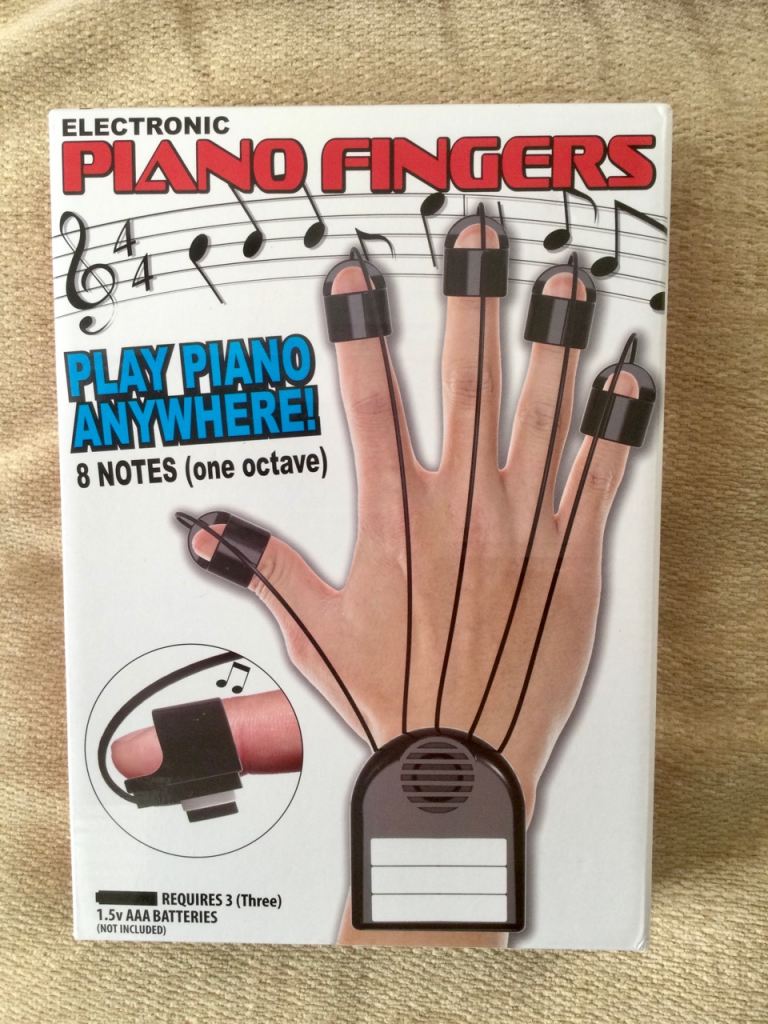 Electronic Piano Fingers (play piano anywhere)