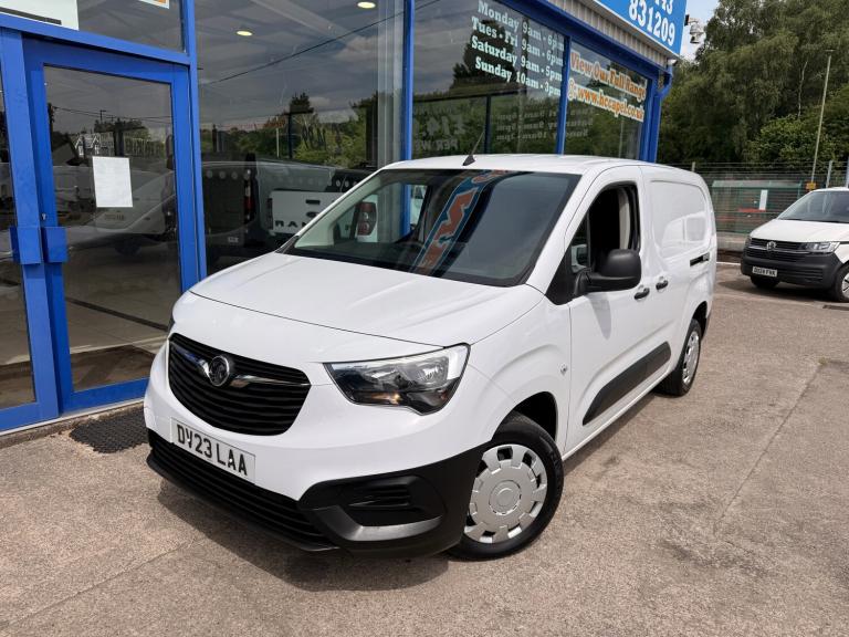 2023 Vauxhall Combo 1.5 Turbo D 2300 Prime Panel Van 6dr Diesel Manual L2 H1 Euro 6 100 ps Panel ...