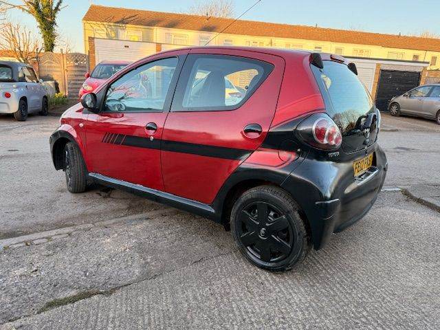 2012 toyota AyGo AUTOMATIC PETROL 67K