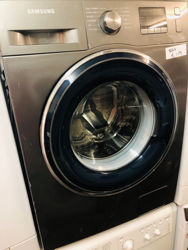 8KG load  Samsung eco bubble washing machine in excellent condition 