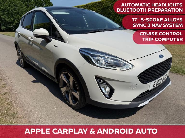 2019 Ford Fiesta 1.0 EcoBoost 140 Active X 5dr HATCHBACK Petrol Manual
