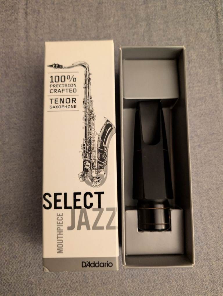 D'addario Jazz Select Tenor Saxophone Mouthpiece 