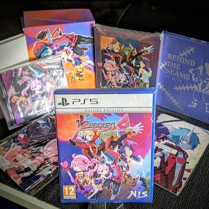 Disgaea 6 Complete PS5 Game Deluxe Edition Anime Manga Waifu Gift Box