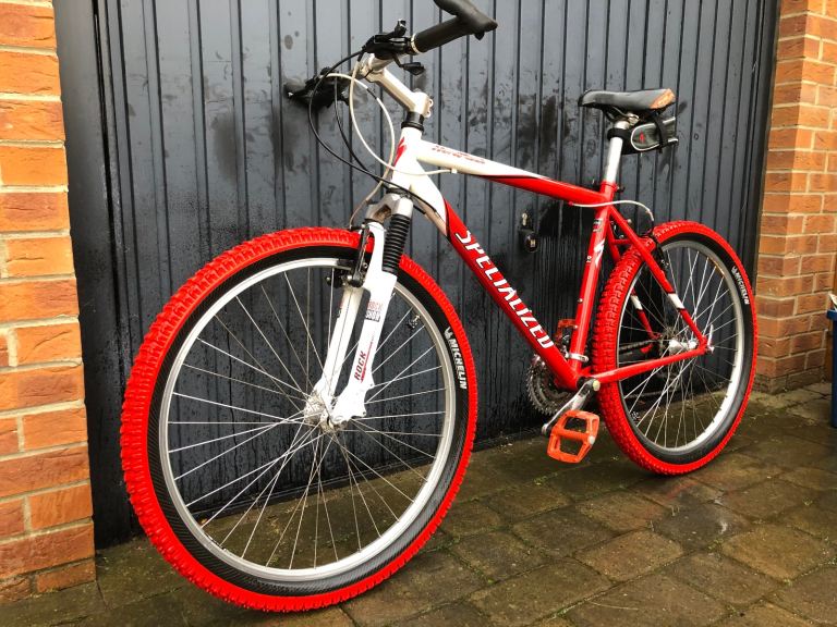 Steel retro mountain bike Specialized gt hardtail rock shox manitou 26” 