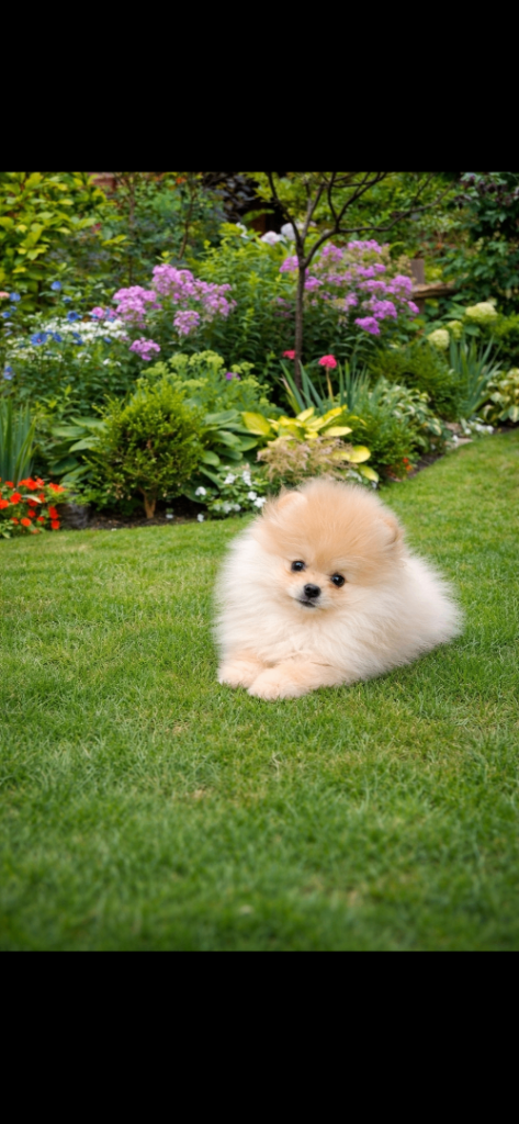 Pomeranian puppy’s 