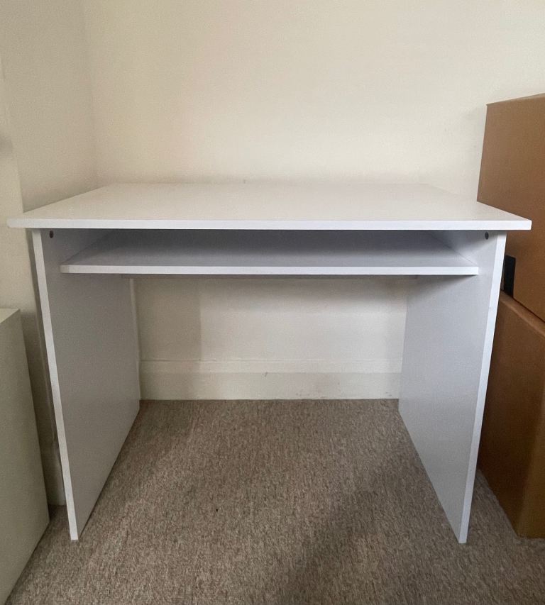 Office Desk Workstation 74x90x50 cm White