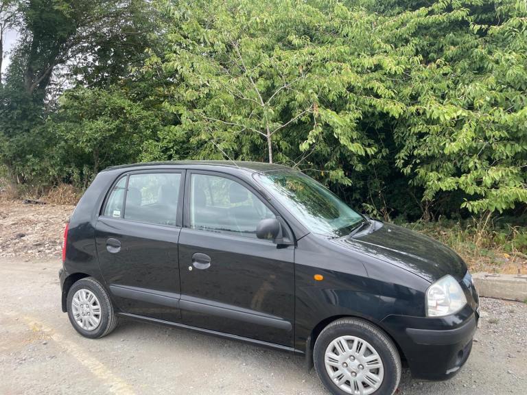HYUNDAI AMICA 1.1 GSI 07 REG BLACK 5 DOOR GENUINE 29596 MOT JUNE 18TH 2027 TAX £170 YEAR  50+MPG