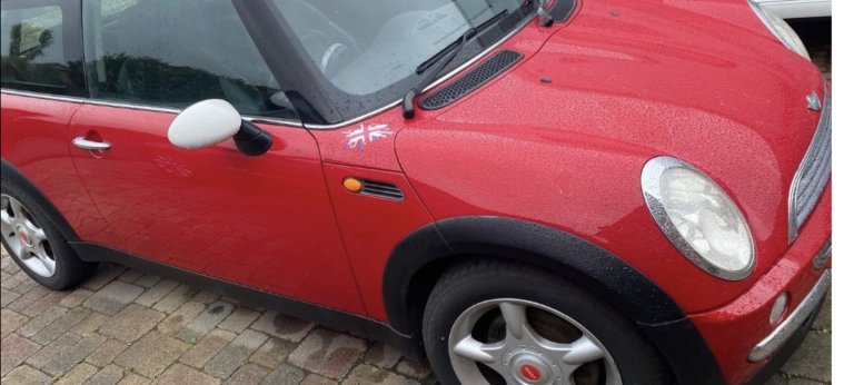 Mini cooper 1.6 bonett