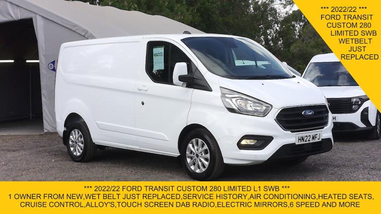 2022 Ford Transit Custom 280 LIMITED L1 SWB WITH AIR CONDITIONING,SENSORS,ALLOYS AND MORE Panel V...