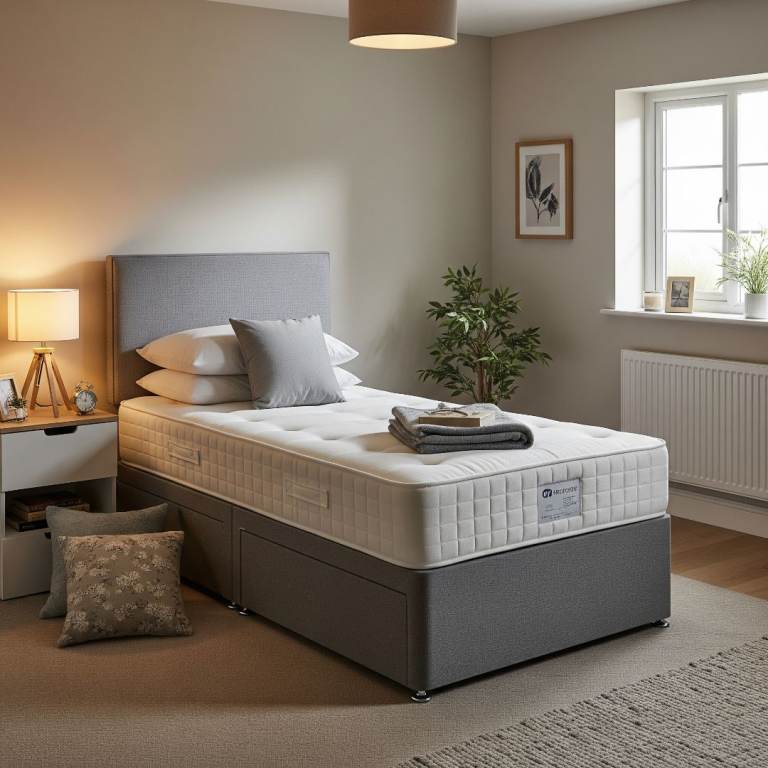 Cheap Divan Bed With Storage Drawers And Mattress Included, Fast Delivery On All Sizes