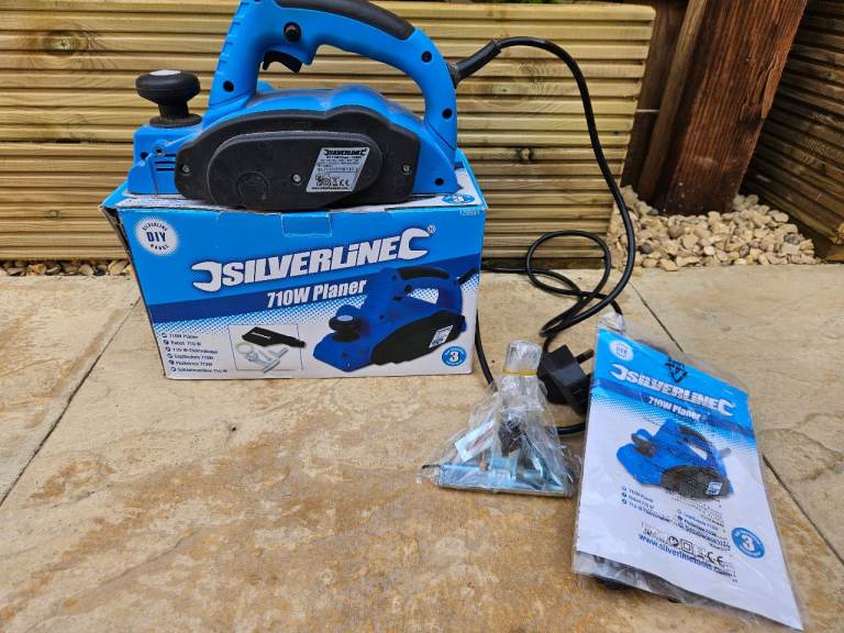 Electric planer Silverline 710W Planer (710 W)
