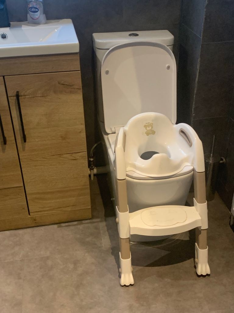 Free baby potty seat and bed guard