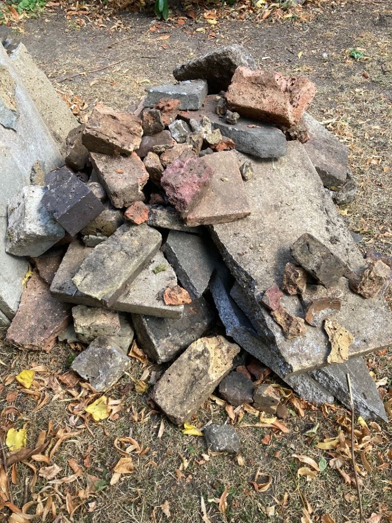 Mixed Rubble, Bricks and Concrete Slabs - Free for Collection