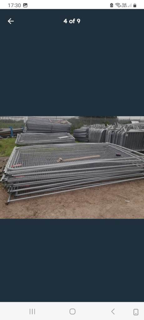 Heras Fencing Panels,Feet,Clips,Pedestrian Crowd Barriers  For Sale 