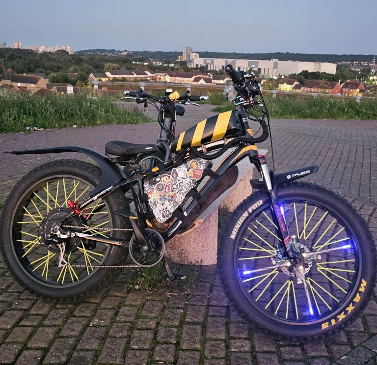 Stolen by fake buyer - Custom Fatty ebike 3000 Watts 72 Volt V Fast
