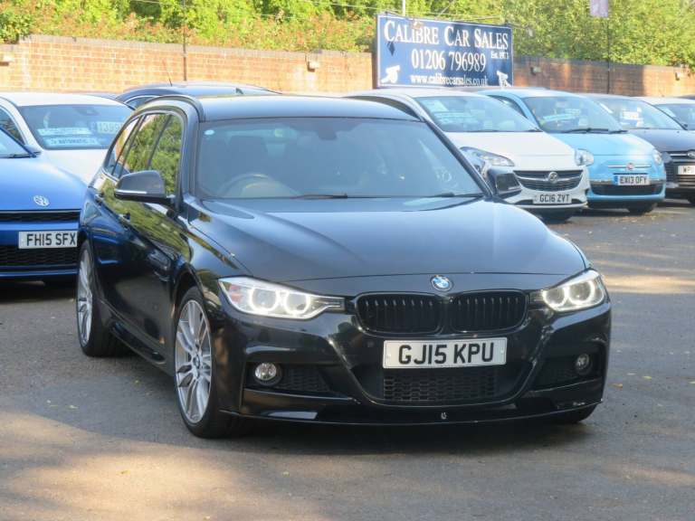2015 BMW 3 Series 330d xDrive M Sport 5dr Step Auto Touring F31 Black Estate ESTATE Diesel Automatic