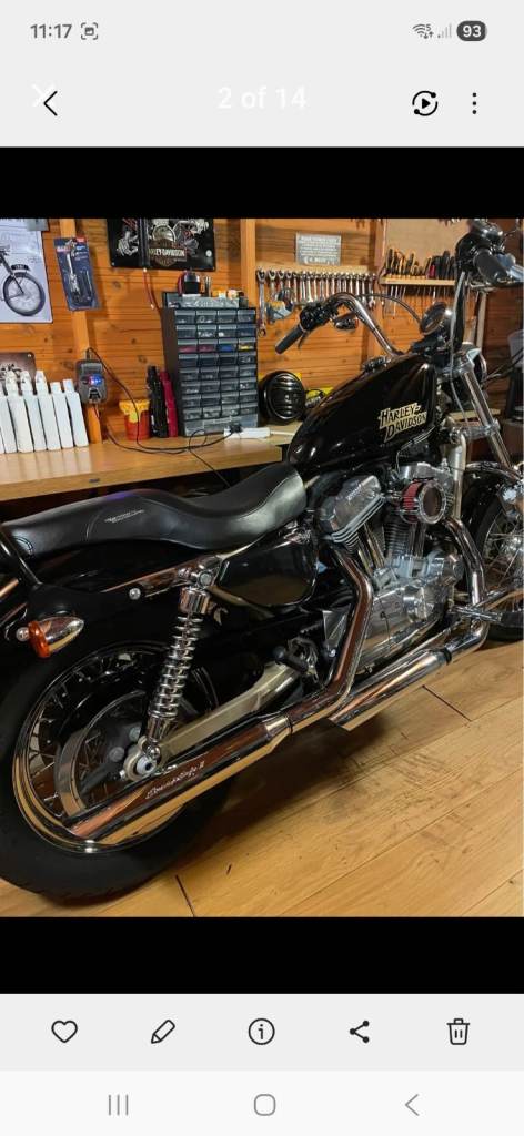 Harley-Davidson, SPORTSTER, 2008, 883 (cc)