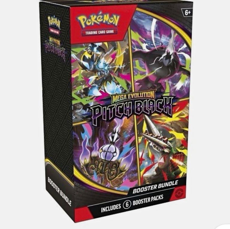 Pokemon Mega Evolution Pitch Black Booster Bundle – New