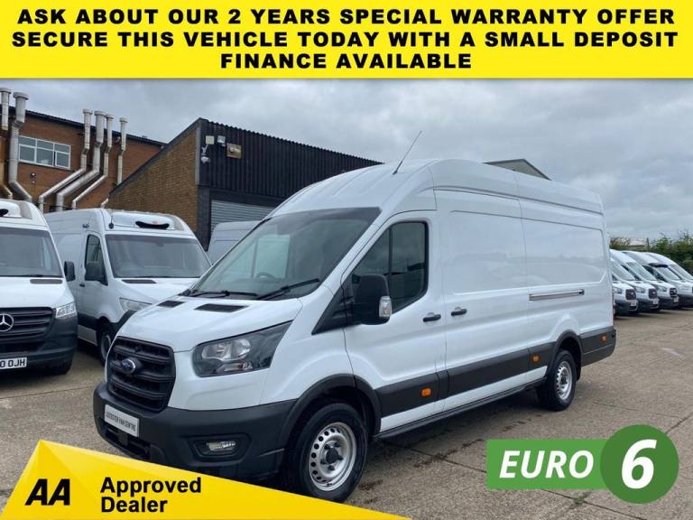 2023 23 FORD TRANSIT 2.0 TDCI T350 TREND ECOBLUE L4 H3 XLWB JUMBO H/ROOF RWD 170
