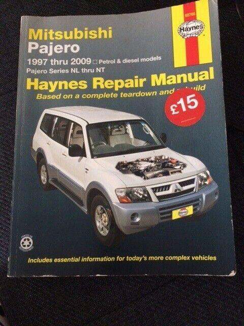 Mitsubishi pajero manual