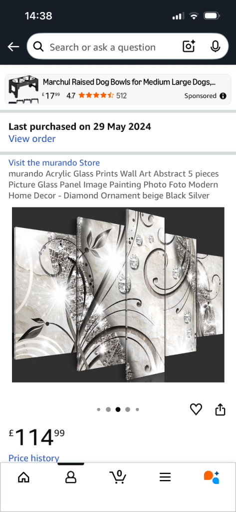 Acrylic glass print