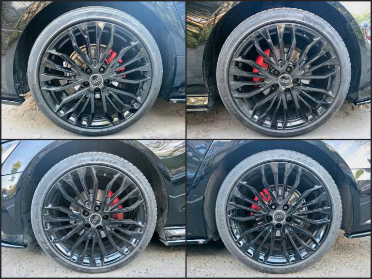 GENUINE 20"AUDI ALLOY WHEELS | 5x112 | VW VOLKSWAGEN SKODA MERCEDES BMW BLACK