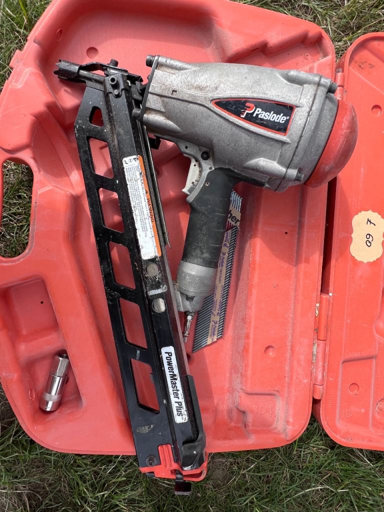 Paslode air nailer 