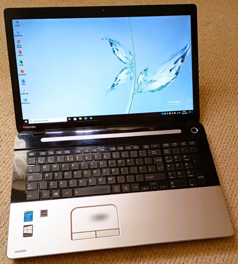 TOSHIBA-C75-A*17.3"WIDESCREEN*UPDATES TILL 2032*WINDOWS 10*OFFICE 2024*128GB SSD*8GB RAM*