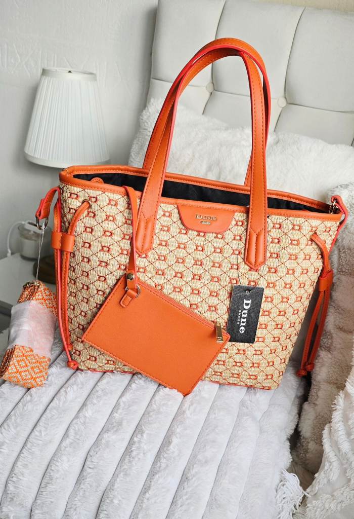 Dune London Monogram Tote Bag