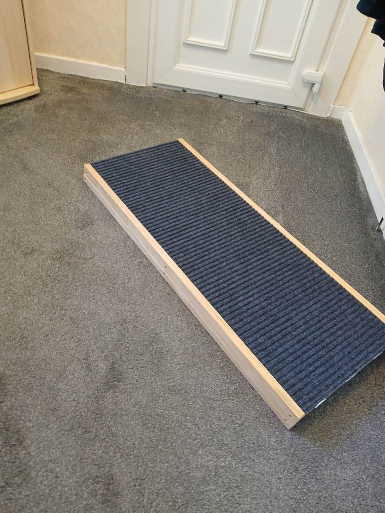 Wooden dog ramp