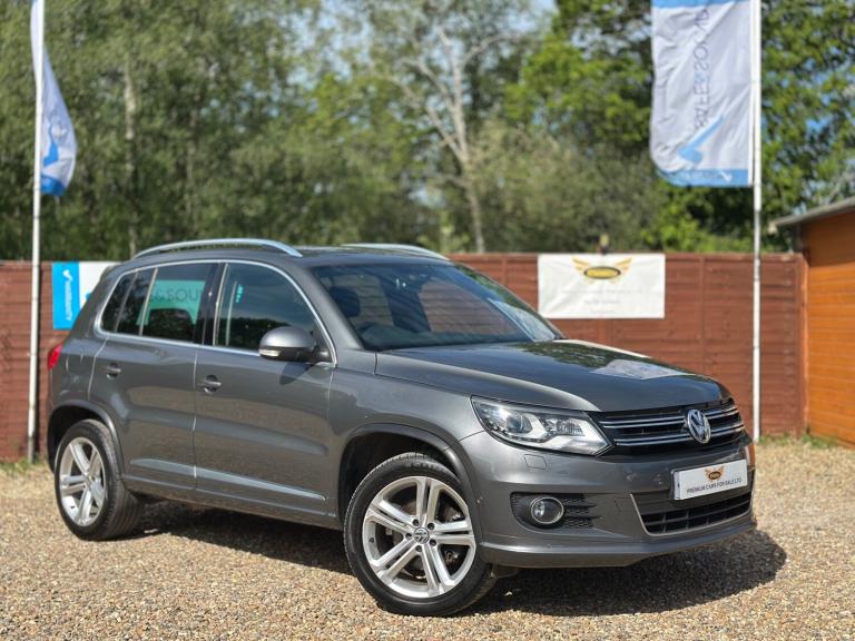 2015 Volkswagen Tiguan 2.0 TDi BlueMotion Tech R-Line 177 5dr DSG Gray  4x4 Diesel Automatic