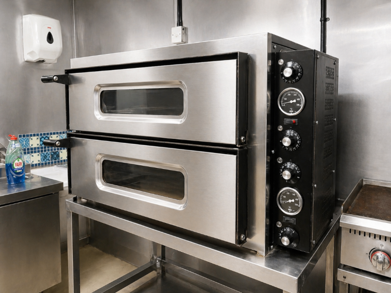 Commercial Double Decker Pizza Oven for Sale – Takeaway / Restaurant Equipment 