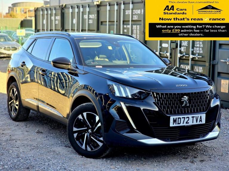 2022 Peugeot 2008 1.2 PureTech GT SUV 5dr Petrol EAT Euro 6 (s/s) (130 ps) SUV Petrol Automatic